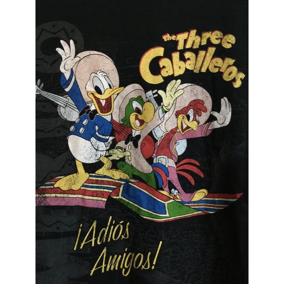 Disney Parks XL The Three Caballeros Epcot World Showcase Donald Duck Unisex Top - Picture 2 of 5